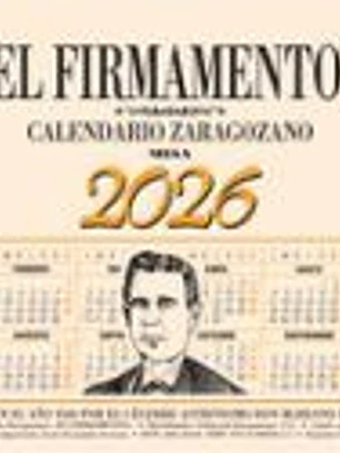 CALENDARIO ZARAGOZANO DE MESA 2026