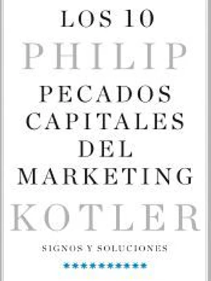 Los 10 pecados capitales del marketing