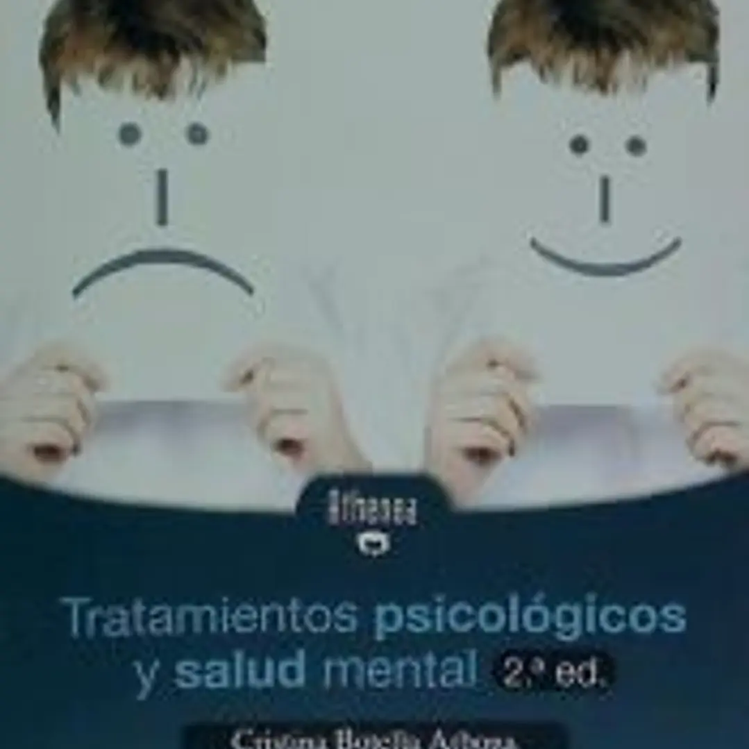Tratamientos psicológicos y salud mental 1