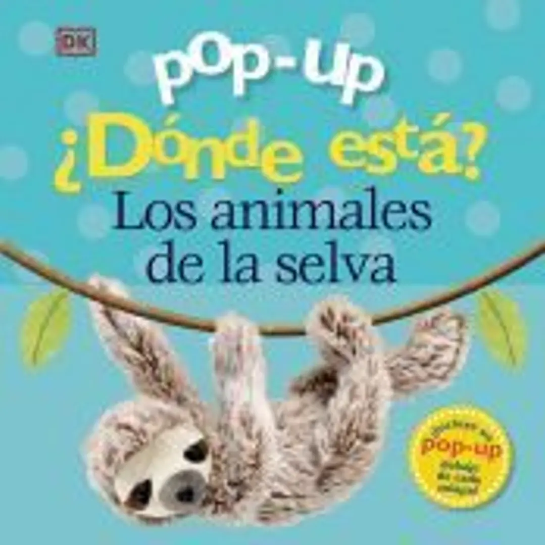 Pop-up. ¿Dónde está? Los animales de la selva 1