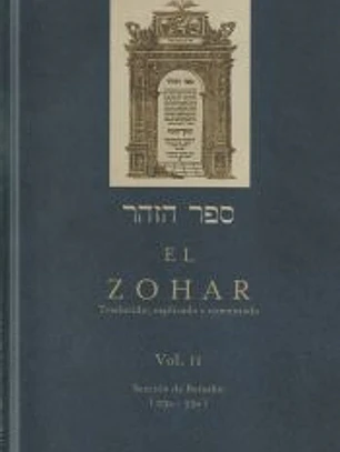 El Zohar: traducido, explicado y comentado. Vol. II: Sección de Bereshit (29a-59a)