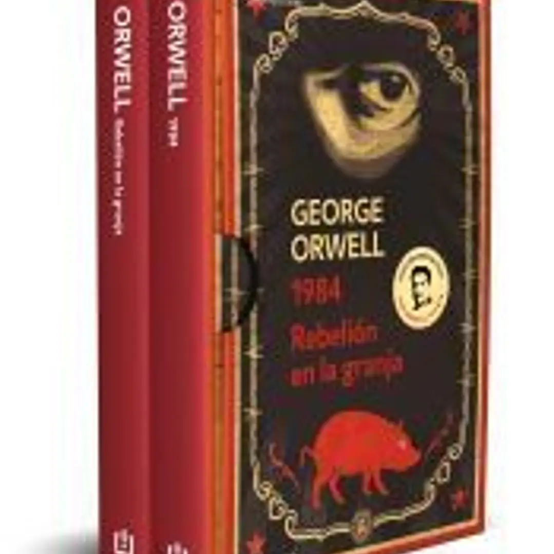 George Orwell (pack con las ediciones definitivas avaladas por The Orwell Estate de 1984 y Rebelión en la granja) 1