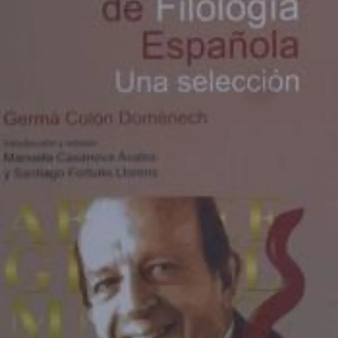Estudios de filología española: una selección 1