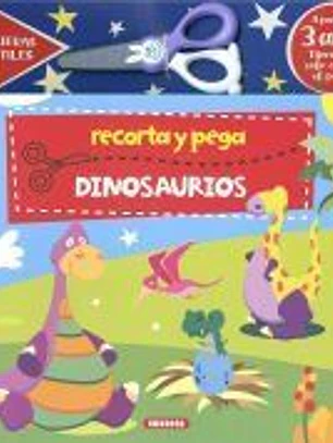 Recorta y pega dinosaurios