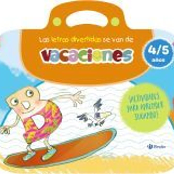 Las letras divertidas se van de vacaciones. 4-5 años 1
