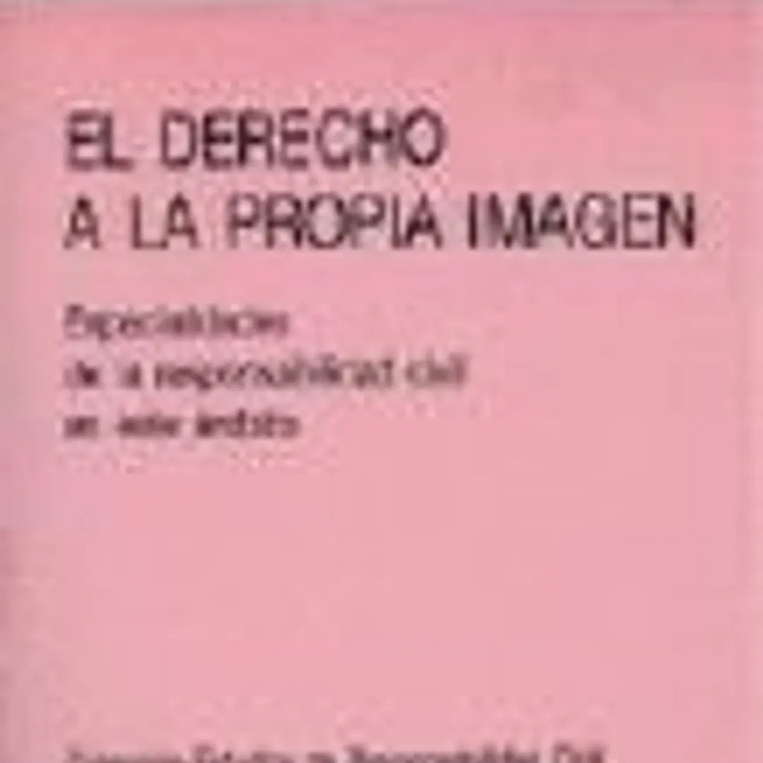 EL DERECHO A LA PROPIA IMAGEN. 1
