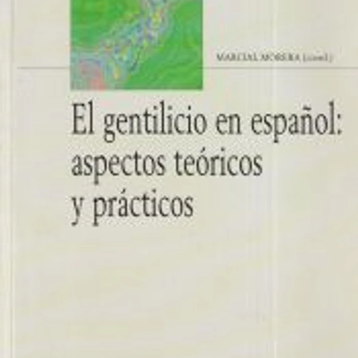 El gentilicio en español 1