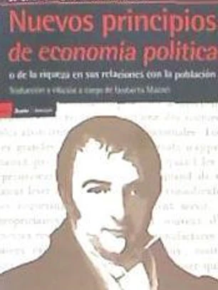 Nuevos principios de economía política: De la riqueza en sus relaciones con la población