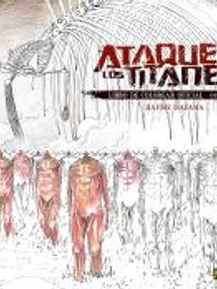 ATAQUE A LOS TITANES. LIBRO DE COLOREAR OFICIAL 01