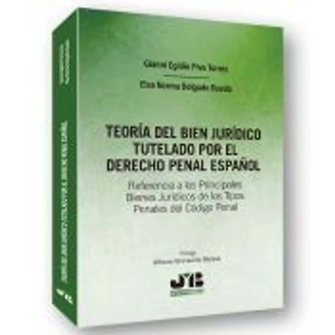 Teoría del bien jurídico tutelado por el Derecho penal español 1