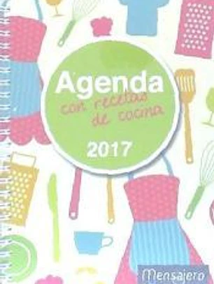AGENDA 2017 CON RECETAS DE COCINA