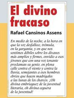 El divino fracaso