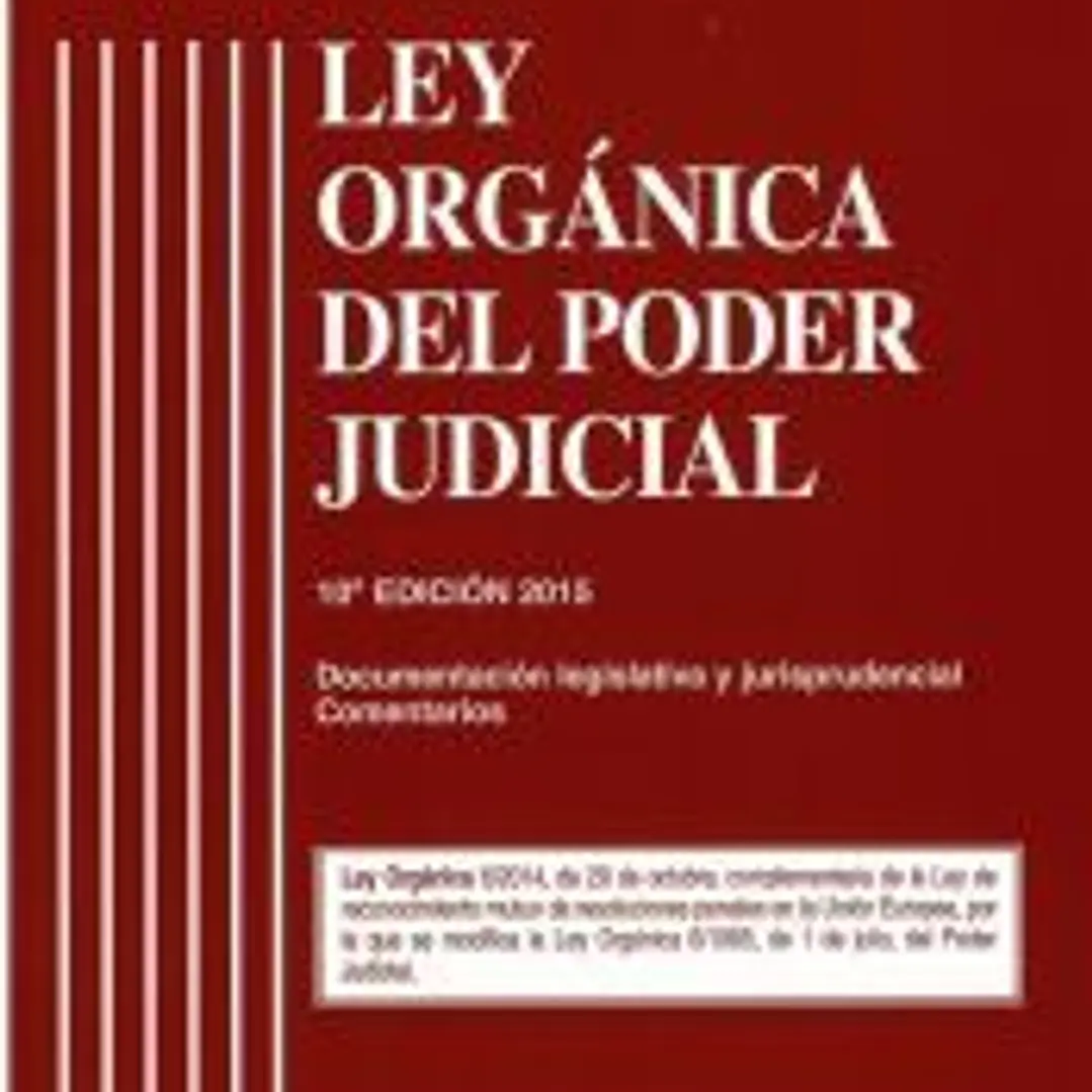 Ley orgánica del poder judicial 1