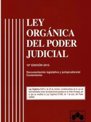 Ley orgánica del poder judicial