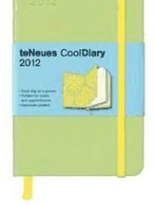 Agenda 2012. CoolDiary Light Green/Victorian Yellow. Pequeño. (Por Días).