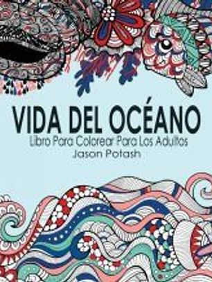 Vida Del Océano Libro Para Colorear Para Los Adultos