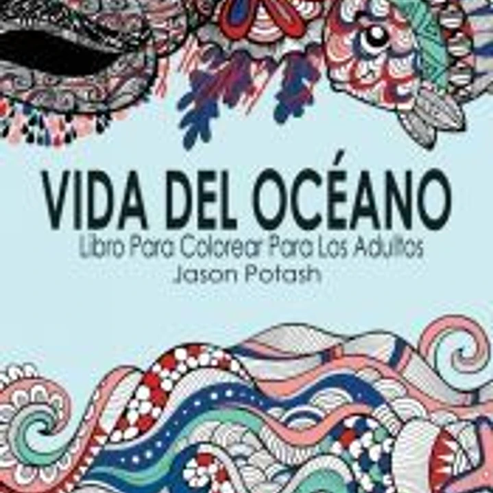 Vida Del Océano Libro Para Colorear Para Los Adultos 1