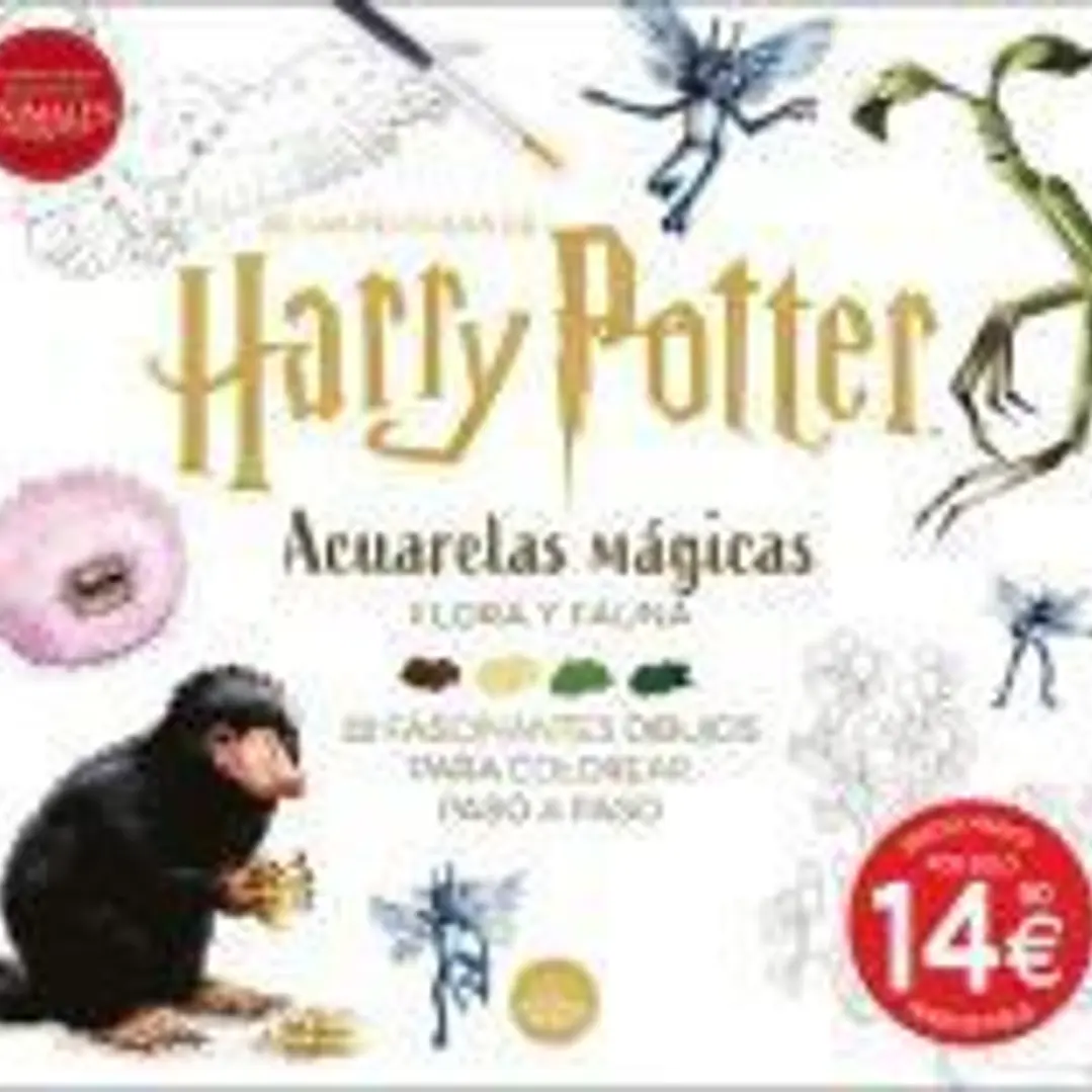 HARRY POTTER. ACUARELAS MAGICAS: FLORA Y FAUNA 1