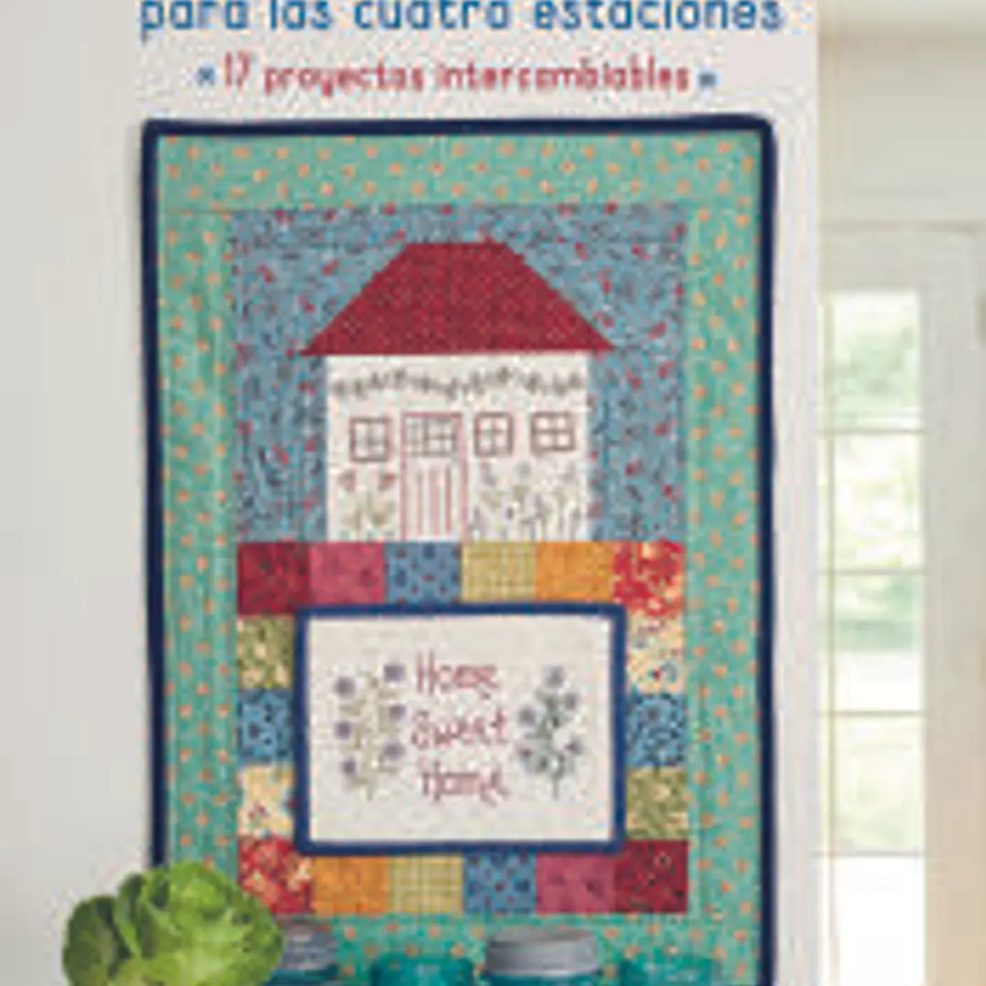 Patchwork y bordado para las cuatro estaciones 1