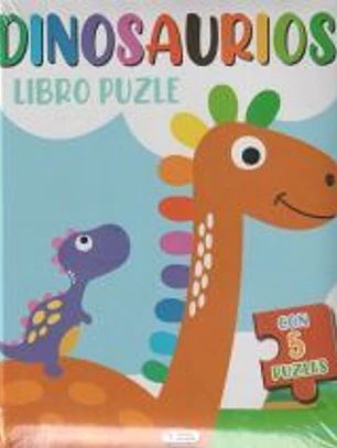 LIBRO PUZLE DINOSAURIOS