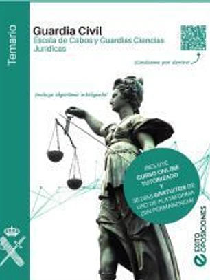 Guardia Civil Escala de Cabos y Guardias. Temario Ciencias Jurídicas