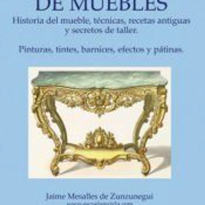 Restauración básica de muebles y nociones de pintura decorativa 1