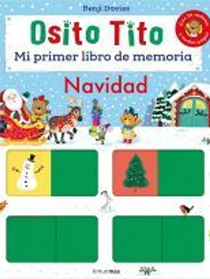 Osito Tito. Mi primer libro de memoria. Navidad