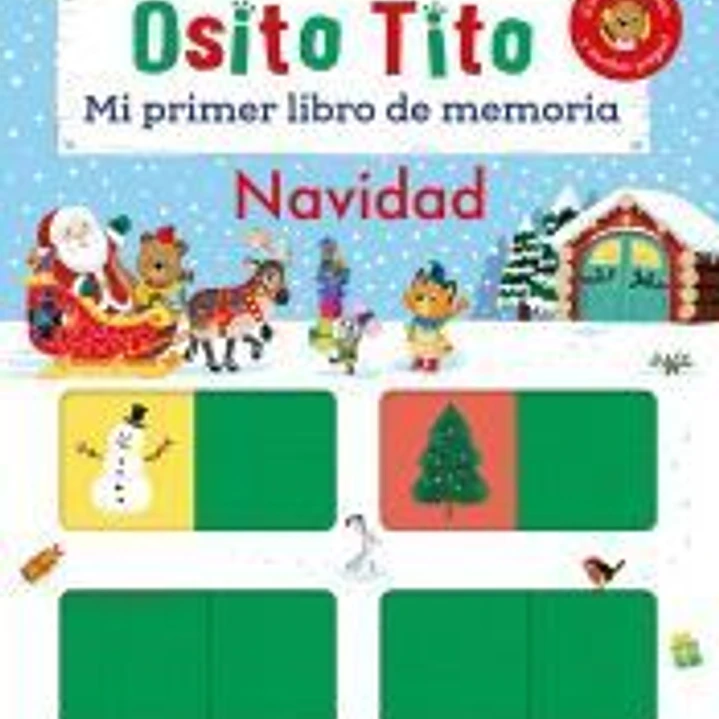 Osito Tito. Mi primer libro de memoria. Navidad 1