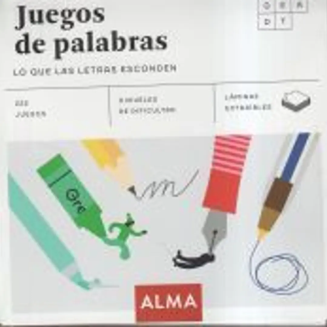 Juegos de palabras. Lo que las letras esconden 1