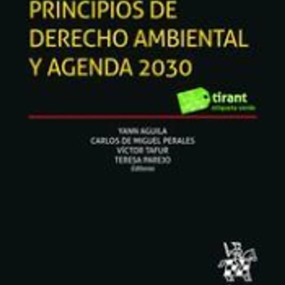 Principios de Derecho Ambiental y Agenda 2030 1