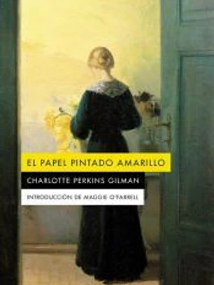 El papel pintado amarillo
