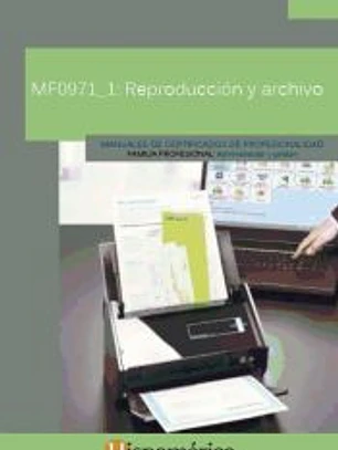 Reproducción y archivo. Certificados de profesionalidad. Operaciones de grabación y tratamiento de datos y documentos