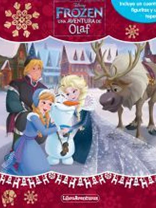 Frozen. Una aventura de Olaf. Libroaventuras: Incluye un tablero y figuras para jugar