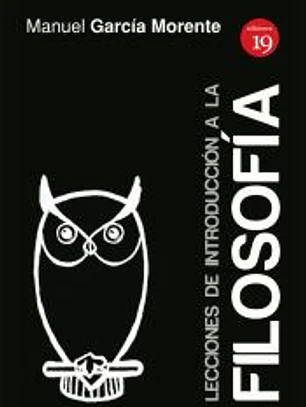 Lecciones de introducción a la filosofía