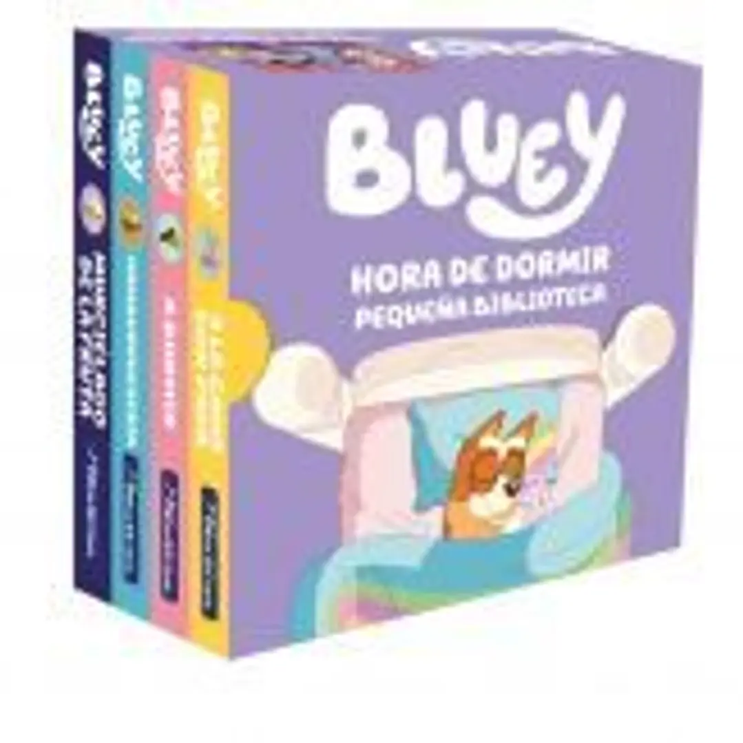 Bluey. Libro juguete - Hora de dormir. Pequeña biblioteca (edición en español) 1
