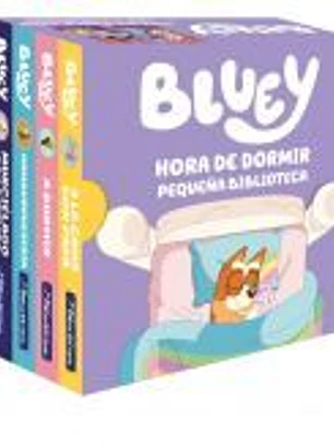 Bluey. Libro juguete - Hora de dormir. Pequeña biblioteca (edición en español)