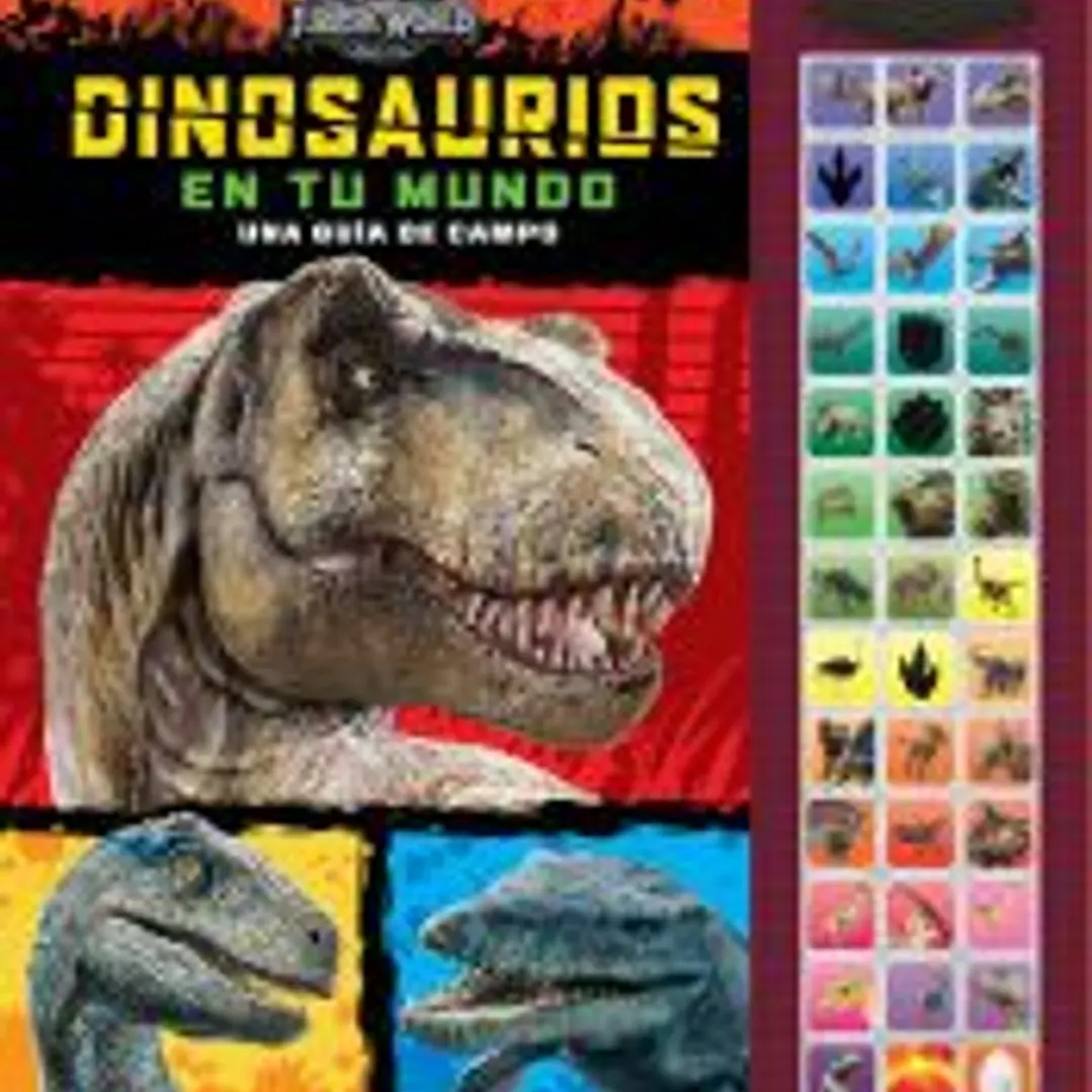 DINOSAURIOS EN TU MUNDO. TESORO DE CUENTOS CON SONIDO JURASSIC WORLD 1