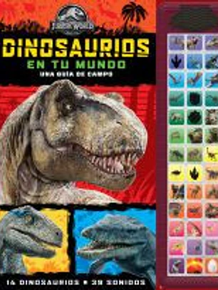 DINOSAURIOS EN TU MUNDO. TESORO DE CUENTOS CON SONIDO JURASSIC WORLD