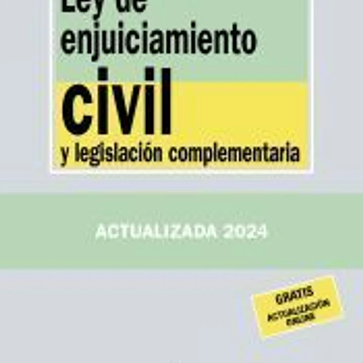 Ley de Enjuiciamiento Civil y legislación complementaria 1
