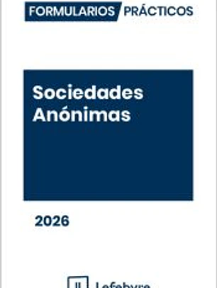 Formularios Prácticos Sociedades Anónimas 2026