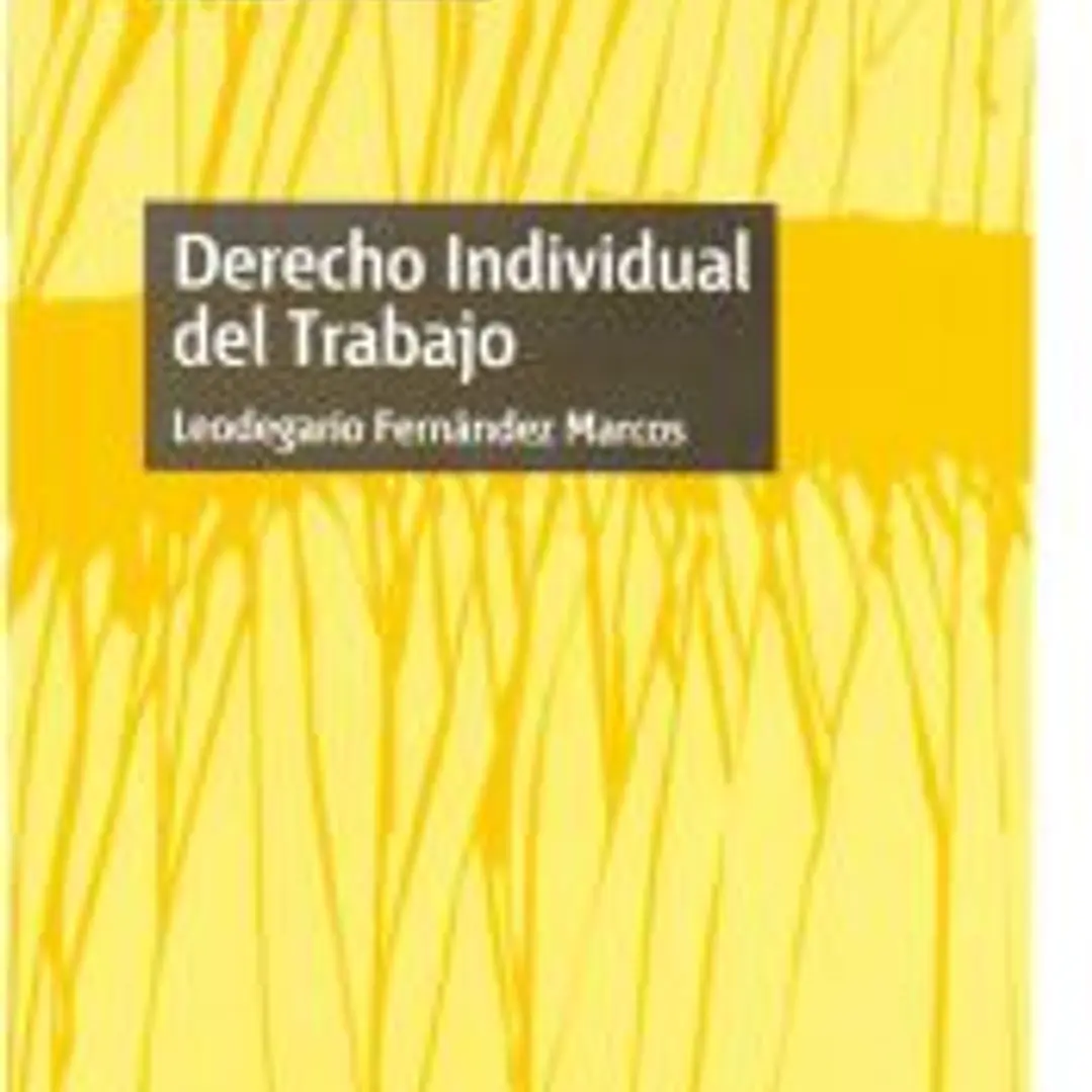 Derecho individual del trabajo 1