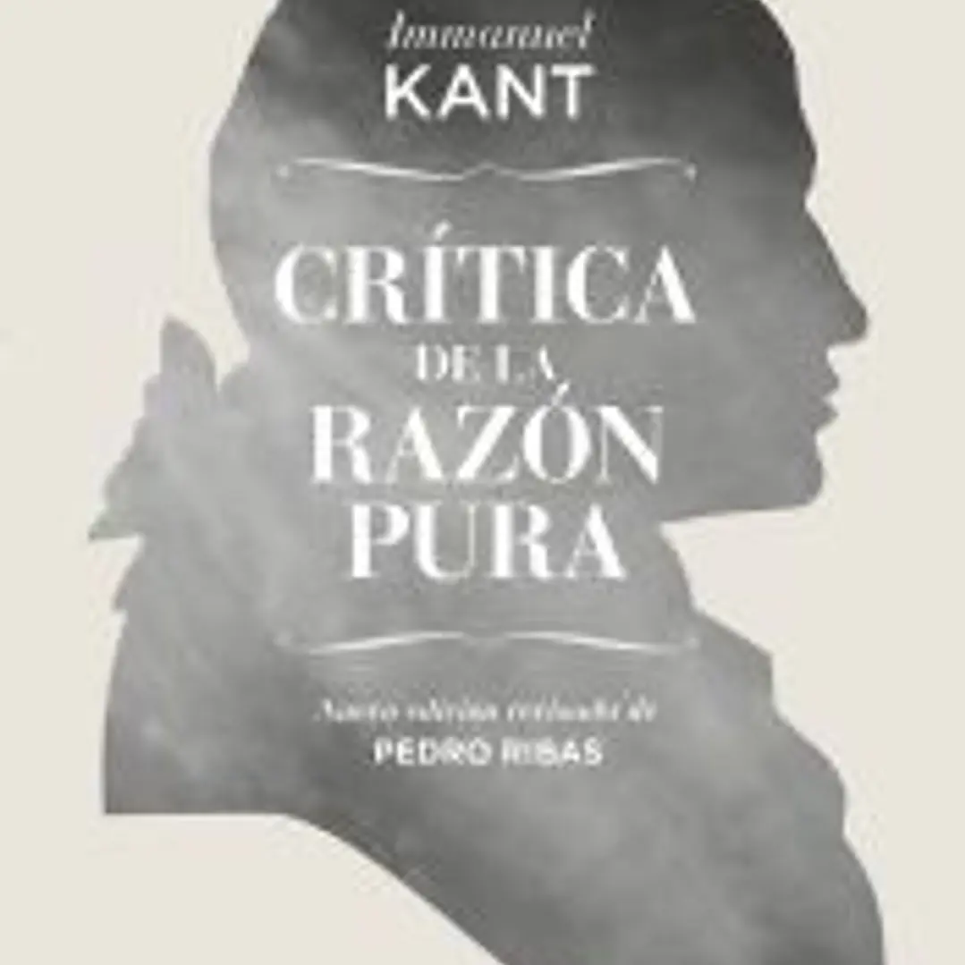 Crítica de la razón pura 1