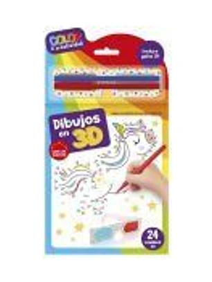 COLOR & CREATIVIDAD - BLOC DIBUJOS EN 3D