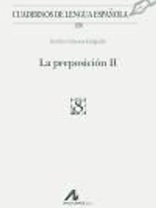 La preposición II