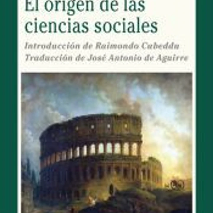 EL ORIGEN DE LAS CIENCIAS SOCIALES 1