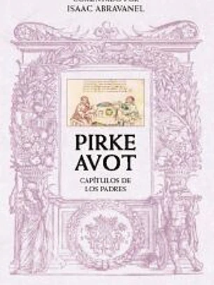 Pirke Avot. Comentado por Isaac Abravanel