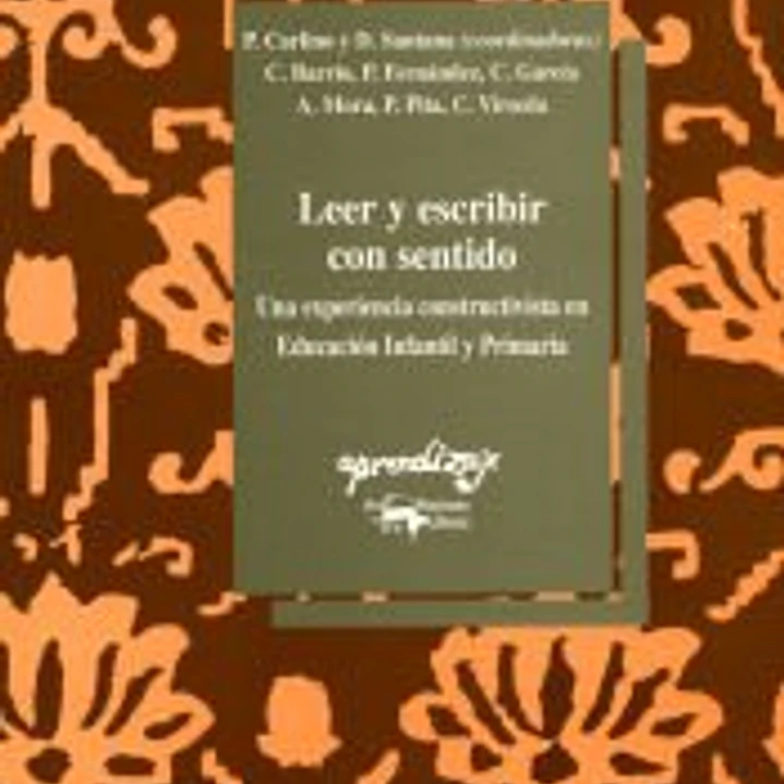 Leer y escribir con sentido 1
