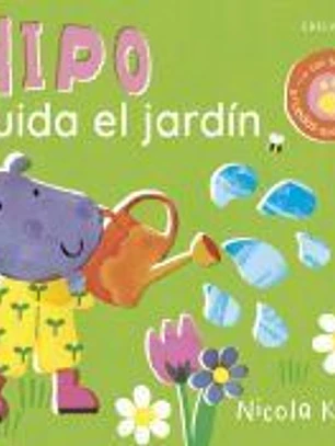 Hipo cuida el jardín
