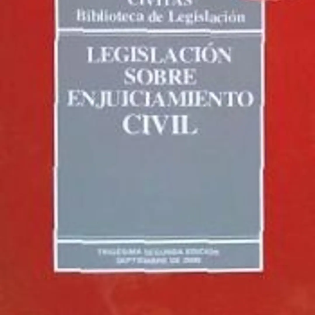 Legislación sobre enjuiciamiento civil 1