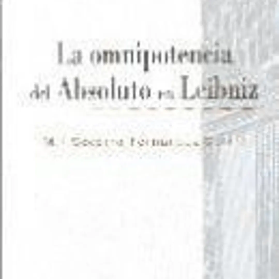 Omnipotencia del absoluto en Leibniz, La 1